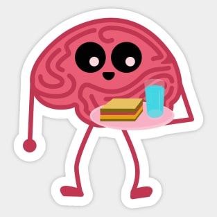 Eat - Happy Brains Sticker